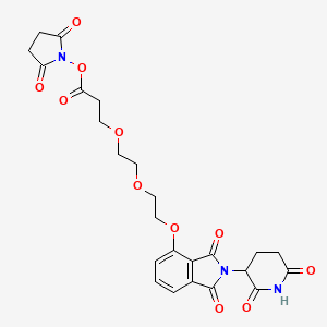 Thalidomide-O-PEG2-NHS ester
