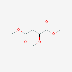 molecular formula C7H12O5 B8246800 Dimethyl (S)-2-methoxysuccinate CAS No. 27871-50-7