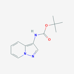 molecular formula C12H15N3O2 B8247746 tert-Butyl pyrazolo[1,5-a]pyridin-3-ylcarbamate 