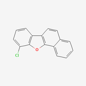 molecular formula C16H9ClO B8247760 10-Chloronaphtho[1,2-b]benzofuran 
