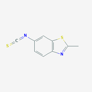 molecular formula C9H6N2S2 B082482 6-Isothiocyanato-2-methyl-1,3-benzothiazole CAS No. 13242-99-4