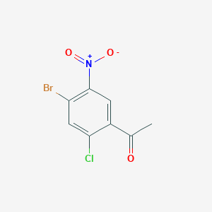 molecular formula C8H5BrClNO3 B8248449 MFCD30478181 