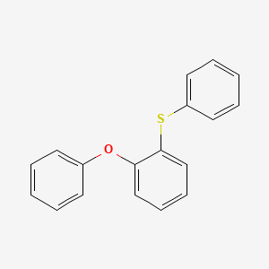 molecular formula C18H14OS B8248458 2-Phenoxyphenyl(phenyl)sulfane 
