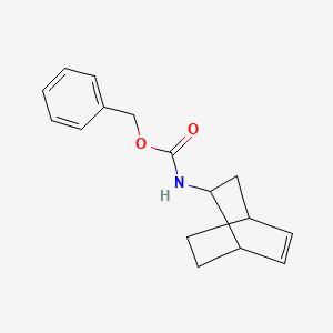 molecular formula C16H19NO2 B8248565 benzyl N-(2-bicyclo[2.2.2]oct-5-enyl)carbamate 
