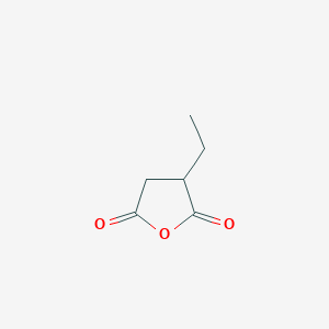molecular formula C6H8O3 B082486 3-Ethyloxolane-2,5-dione CAS No. 14035-81-5