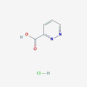 molecular formula C5H5ClN2O2 B8248669 Pyridazine-3-carboxylic acid;hydrochloride 