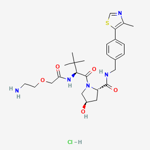 (S,R,S)-AHPC-PEG1-NH2 dihydrochloride