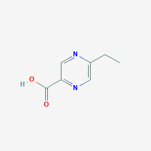 molecular formula C7H8N2O2 B082494 5-Ethylpyrazine-2-carboxylic acid CAS No. 13534-75-3