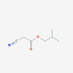 molecular formula C7H11NO2 B082499 Isobutyl cyanoacetate CAS No. 13361-31-4