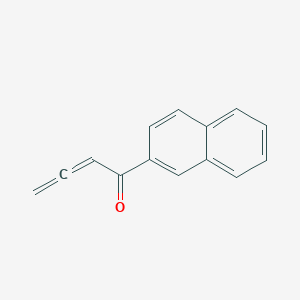 molecular formula C14H10O B8250268 1-(2-Naphthalenyl)-2,3-butadien-1-one 