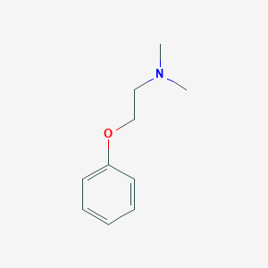 molecular formula C10H15NO B082504 N,N-Dimethyl-2-phenoxyethanamine CAS No. 13468-02-5