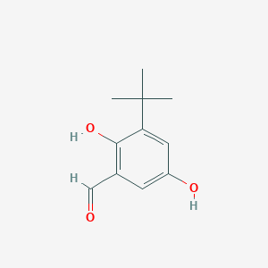 molecular formula C11H14O3 B8250557 3-tert-Butyl-2,5-dihydroxybenzaldehyde CAS No. 192803-37-5