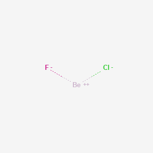 molecular formula BeClF B082508 Beryllium chloride fluoride CAS No. 13598-12-4