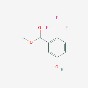 molecular formula C9H7F3O3 B8250820 Methyl 5-hydroxy-2-(trifluoromethyl)benzoate 