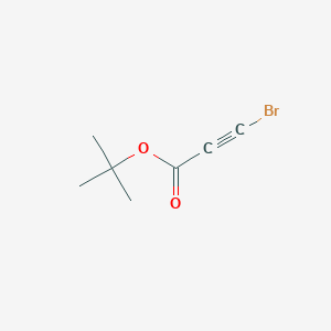 molecular formula C7H9BrO2 B8250837 Tert-butyl 3-bromopropiolate 