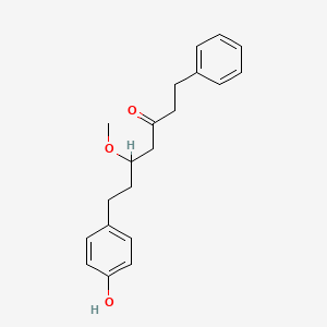 7-(4-Hydroxyphenyl)-5-methoxy-1-phenylheptan-3-one