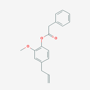 molecular formula C18H18O3 B082516 Eugenyl phenylacetate CAS No. 10402-33-2