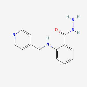 2-{[(Pyridin-4-yl)methyl]amino}benzohydrazide