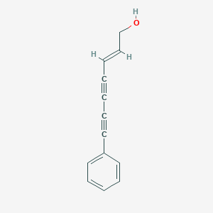 7-Phenyl-2-heptene-4,6-diyn-1-ol