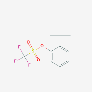 molecular formula C11H13F3O3S B8252802 2-(Tert-butyl)phenyl trifluoromethanesulfonate 