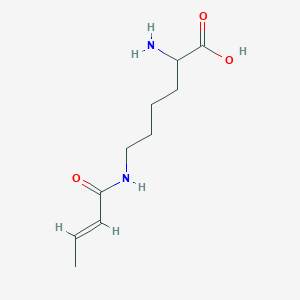 molecular formula C10H18N2O3 B8253346 epsilon-N-Crotonyllysine 