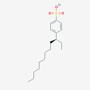 4-[(3S)-dodecan-3-yl]benzenesulfonic acid