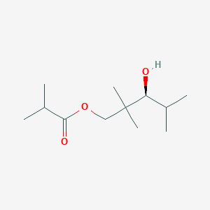 2-Methylpropanoic acid (S)-3-isopropyl-2,2-dimethyl-3-hydroxypropyl ester