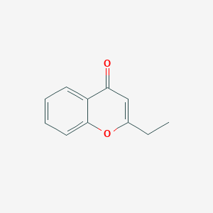 molecular formula C11H10O2 B082535 2-ethyl-4H-chromen-4-one CAS No. 14736-30-2