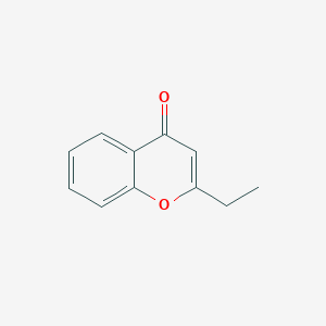 molecular formula C11H10O2 B082535 2-Ethylchromen-4-one CAS No. 14736-30-2
