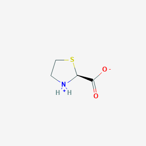 molecular formula C4H7NO2S B8253539 L-thiazolidine-2-carboxylate 