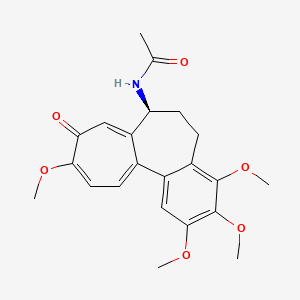 N-[(7S)-2,3,4,10-tetramethoxy-9-oxo-6,7-dihydro-5H-benzo[a]heptalen-7-yl]acetamide