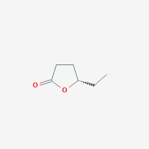 molecular formula C6H10O2 B8253659 (s)-5-Ethyl-dihydro-furan-2-one CAS No. 41035-07-8