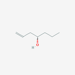 molecular formula C7H14O B8253715 (4S)-hept-1-en-4-ol 