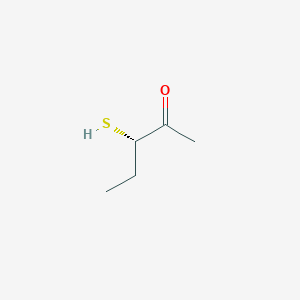 (3S)-3-sulfanylpentan-2-one