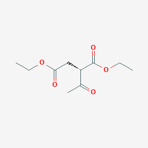 molecular formula C10H16O5 B8253856 diethyl (2S)-2-acetylbutanedioate 