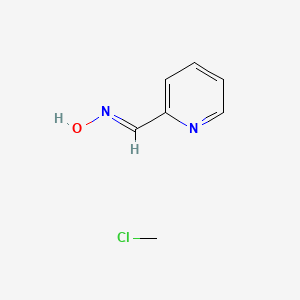 chloromethane;(NE)-N-(pyridin-2-ylmethylidene)hydroxylamine