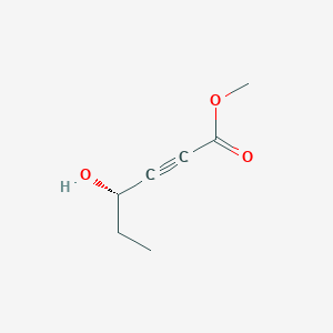 methyl (4S)-4-hydroxyhex-2-ynoate