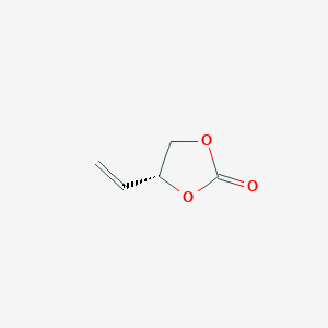 molecular formula C5H6O3 B8254105 (4R)-4-ethenyl-1,3-dioxolan-2-one 