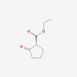 molecular formula C8H12O3 B8254188 ethyl (1R)-2-oxocyclopentane-1-carboxylate 