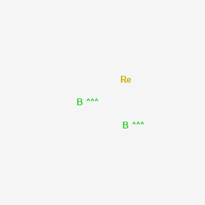 molecular formula B2Re B082543 Rhenium boride CAS No. 12355-99-6