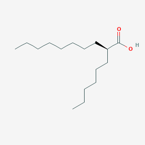 molecular formula C16H32O2 B8254302 (S)-2-Hexyldecanoic acid 