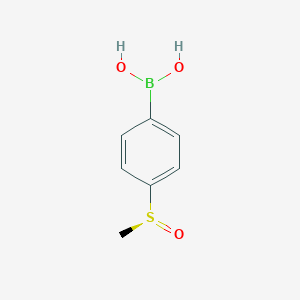 [4-[(S)-methylsulfinyl]phenyl]boronic acid