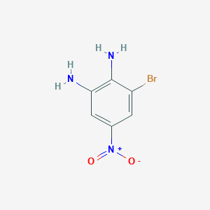 3-Bromo-5-nitrobenzene-1,2-diamine