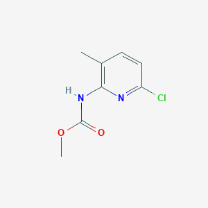 molecular formula C8H9ClN2O2 B8254467 Methyl (6-chloro-3-methylpyridin-2-yl)carbamate 