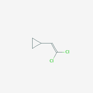 molecular formula C5H6Cl2 B8254528 (2,2-Dichloroethenyl)cyclopropane 