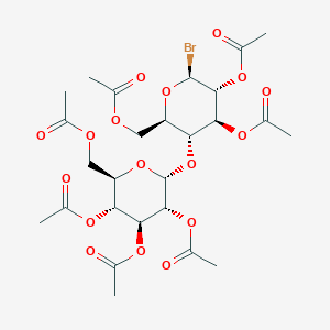 molecular formula C26H35BrO17 B082546 Acetobromo-alpha-maltose CAS No. 14257-35-3
