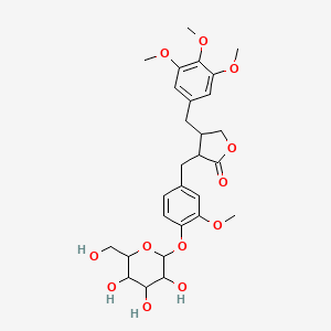 molecular formula C28H36O12 B8255402 Traxillaside 