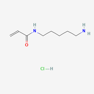 molecular formula C8H17ClN2O B8255707 N-(5-Aminopentyl)acrylamide hydrochloride 