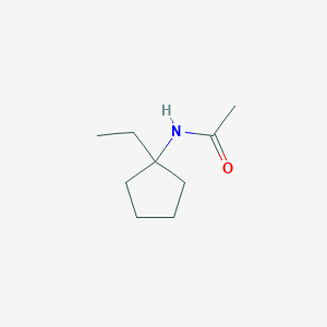molecular formula C9H17NO B8255758 N-(1-Ethylcyclopentyl)acetamide CAS No. 3896-31-9