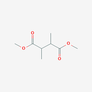 molecular formula C8H14O4 B8255800 Butanedioic acid, 2,3-dimethyl-, dimethyl ester 